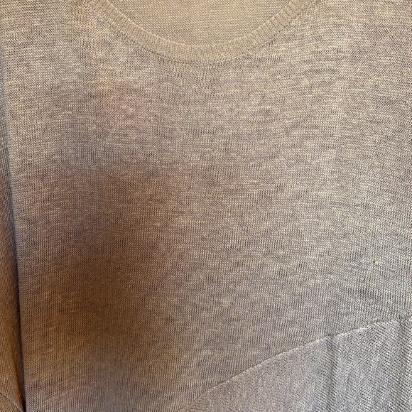 Eileen Fisher Linen/Silk Sleeveless Layered Dress - Picture 8 of 8